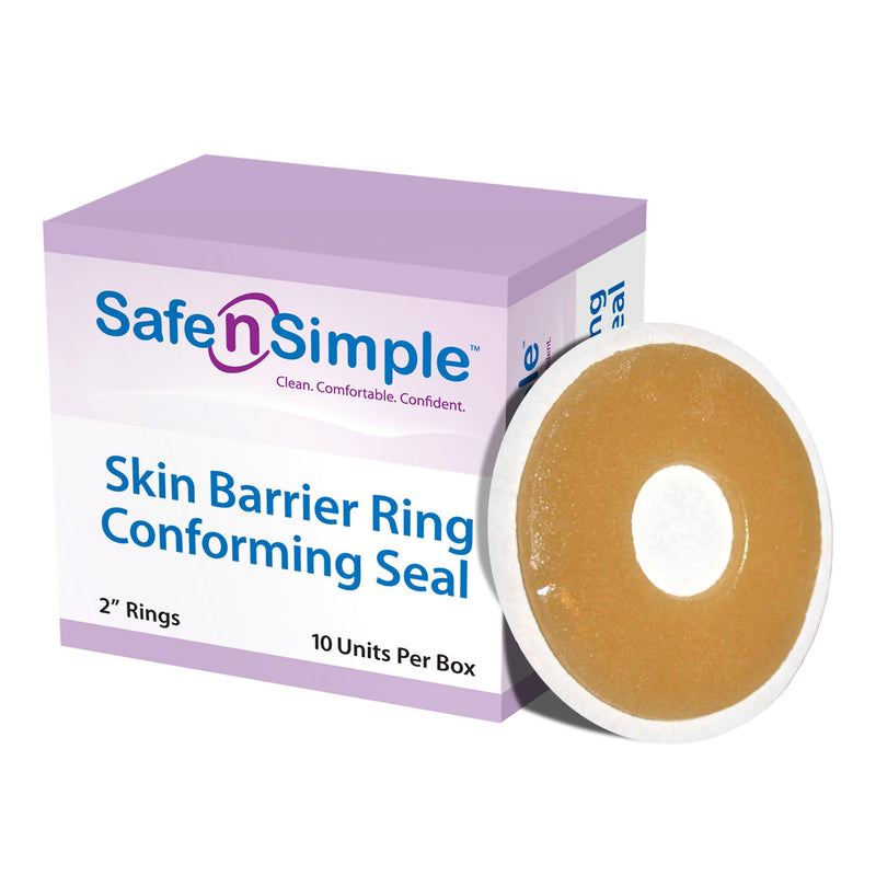 Safe-N'Simple Adhesive Barrier Ring, Sold As 10/Box Safe Sns684U2