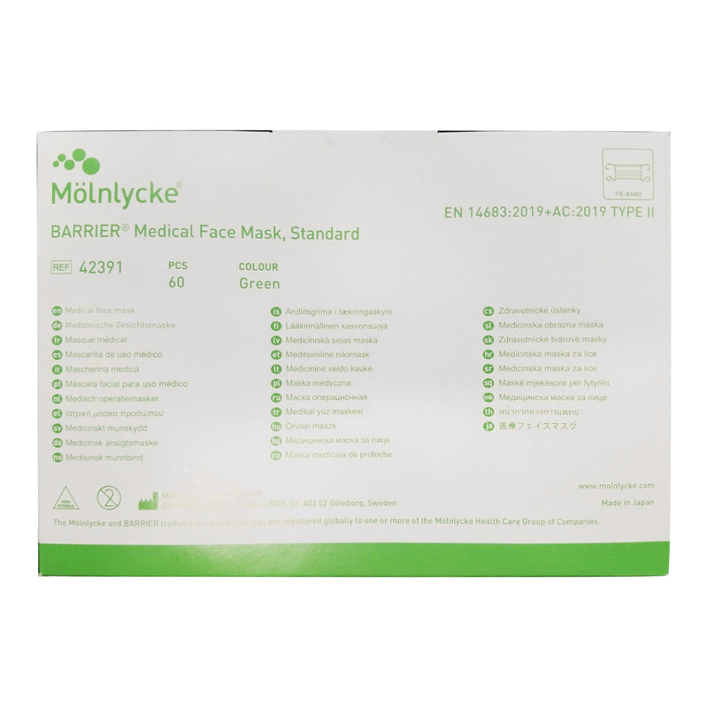Barrier®Type Iii Surgical Mask, Sold As 600/Case Molnlycke 42391