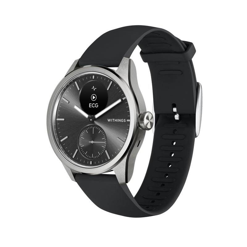 Withings Scanwatch 2 Smart Watch, 42Mm, Black, Sold As 1/Each Withings Hwa10-Model 4-All-Int
