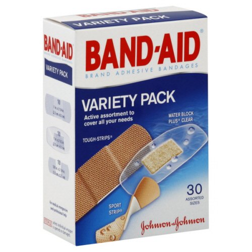 Band-Aid® Variety Pack Adhesive Strip, Assorted Sizes, Sold As 1/Box Johnson 111907500