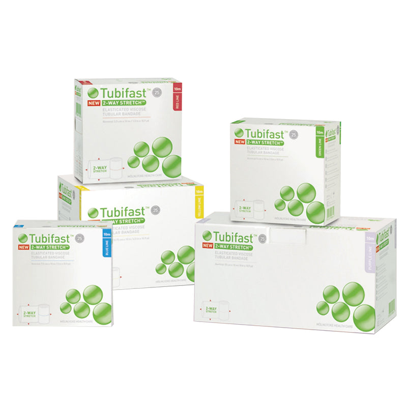 Tubifast® Dressing Retention Bandage Roll, 3 Inch X 33 Foot, Sold As 1/Box Molnlycke 2438