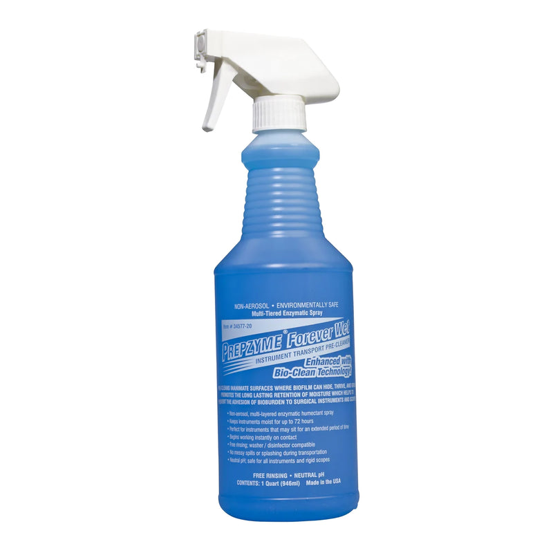 Prepzyme® Forever Wet Enzymatic Instrument Detergent / Presoak, Sold As 12/Case Ruhof 34577-20