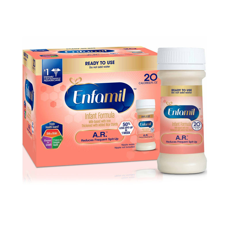 Enfamil® A.R.™ Ready To Use Infant Formula, 2 Oz. Bottle, Sold As 1/Each Mead 145301