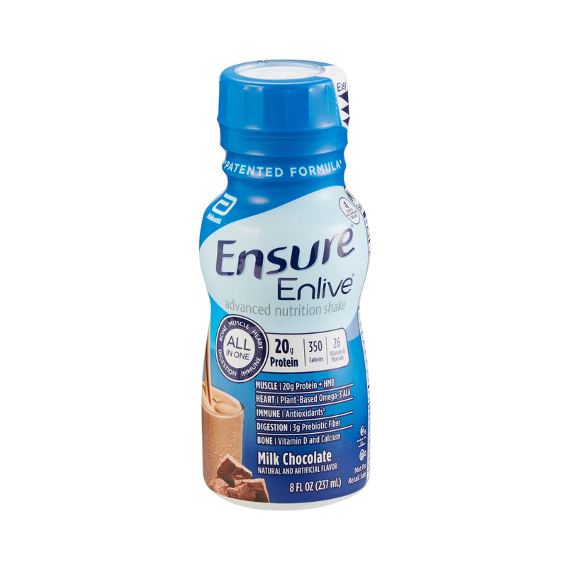 Ensure® Enlive® Chocolate Advanced Nutrition Shake, 8-Ounce Bottle, Sold As 1/Each Abbott 64283