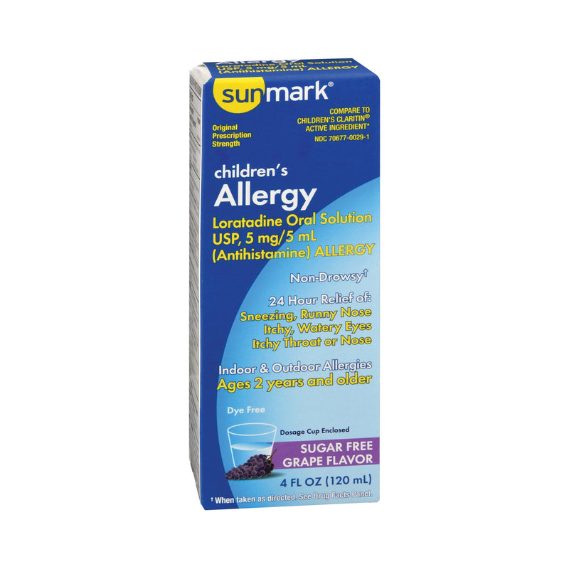 Sunmark® Loratadine Children'S Allergy Relief, Sold As 1/Each Mckesson 70677002901