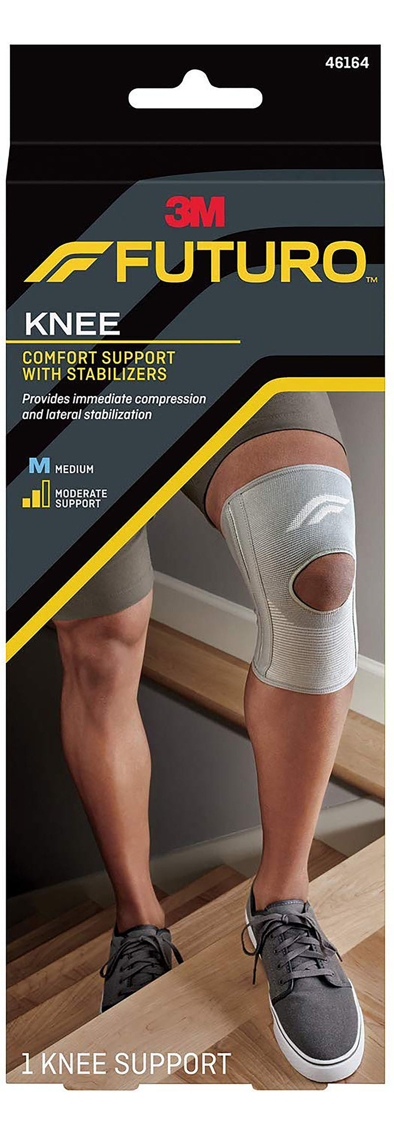 3M™ Futuro™ Stabilizing Knee Support, Medium, Sold As 12/Case 3M 46164Enr