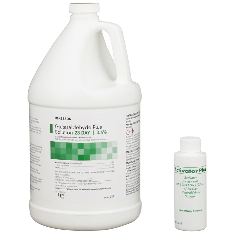 Regimen® Glutaraldehyde High Level Disinfectant, 1 Gal Jug, Sold As 4/Case Mckesson 344