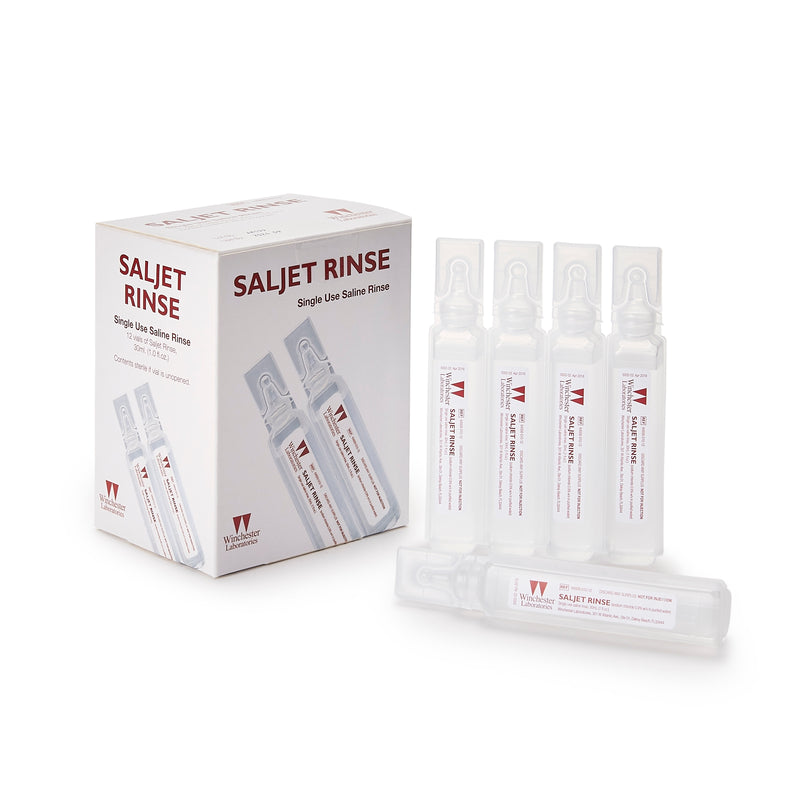 Saljet® Sterile Saline Solution, 30 Ml, Sold As 12/Box Winchester 1-8815100010-7