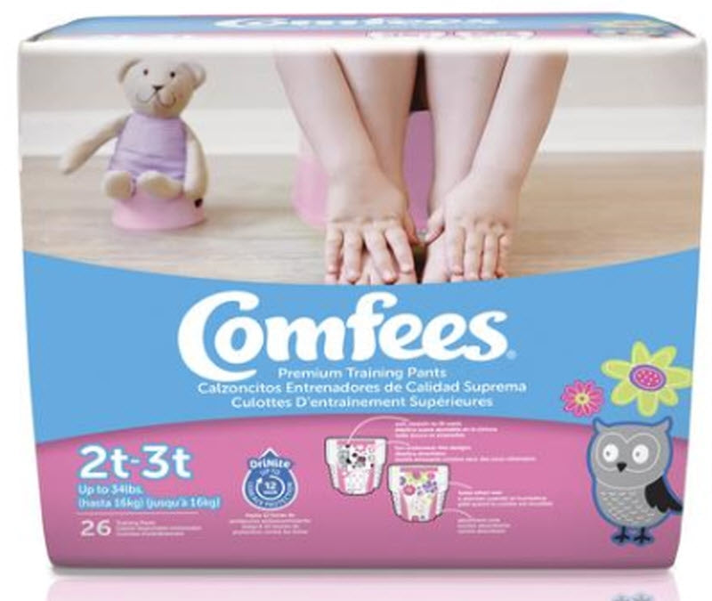 Comfees® Training Pants, 2T To 3T, Sold As 156/Case Attends 41547