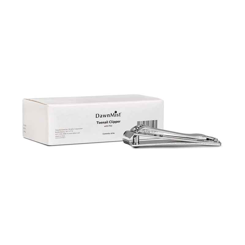 Dawnmist® Toenail Clippers With File, Sold As 1/Each Donovan Tnc3282