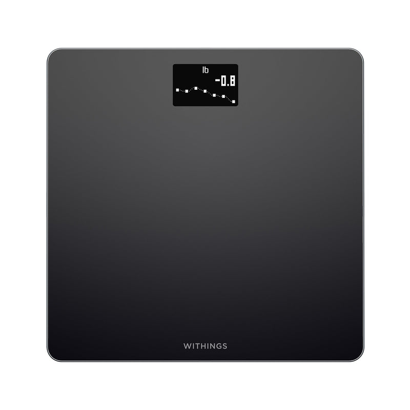 Withings Body Wifi Smart Scale, Black, Sold As 1/Each Withings Wbs06-Black-All-Inter