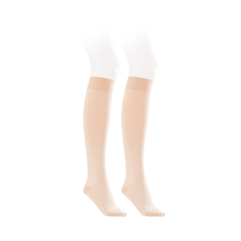 Jobst® Compression Knee-High Stockings, X-Large, Natural, Sold As 2/Pair Bsn 115215