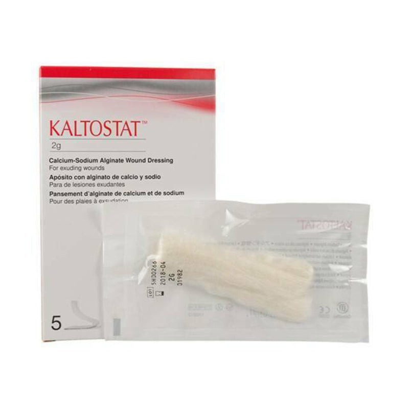 Kaltostat® Calcium Alginate Dressing, 2 Gram, Sold As 5/Carton Convatec 168117