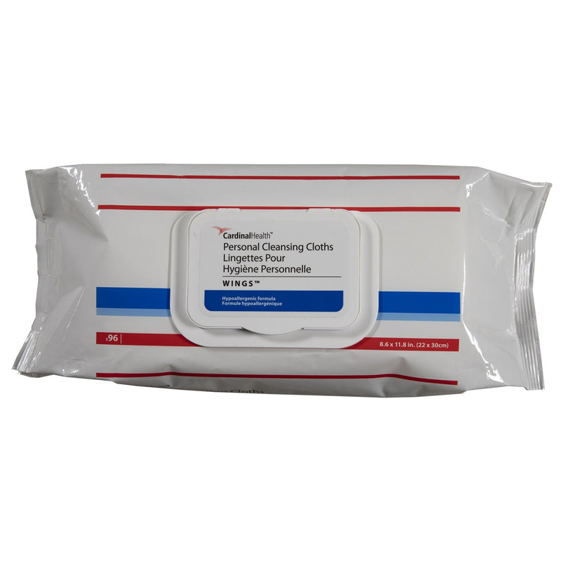 Cardinal Health™ Wings™ Personal Cleansing Cloths, Sold As 768/Case Cardinal 5399S