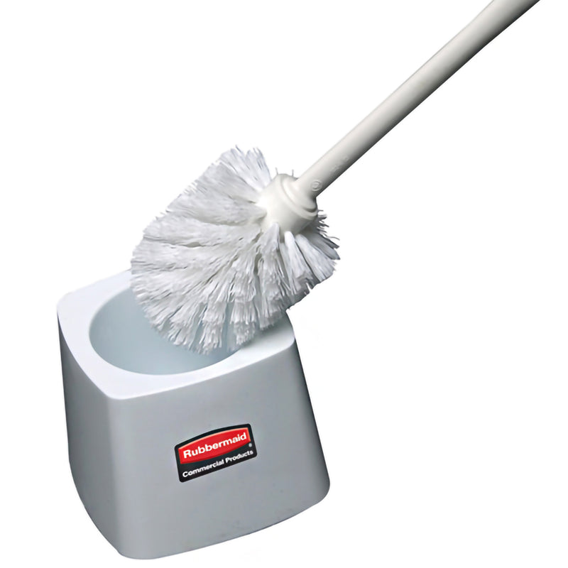Rubbermaid® Toilet Bowl Brush Holder, Sold As 1/Each Rj Fg631100Wht