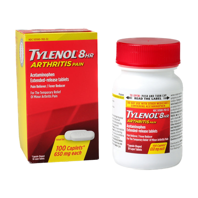 Tylenol® 8 Hr Arthritis Pain, Sold As 1/Bottle J 50580078332