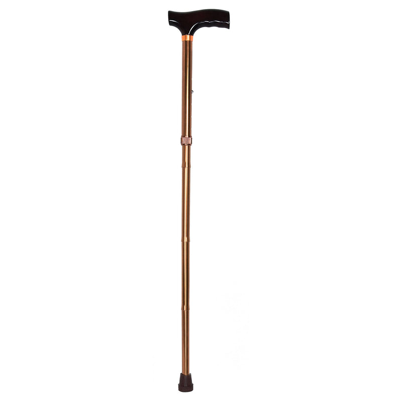 FOLDING CANE MCKESSON ALUMINUM 33 TO 37 INCH HEIGHT BRONZE, SOLD AS 1/EACH, MCKESSON 146-RTL10304BZ