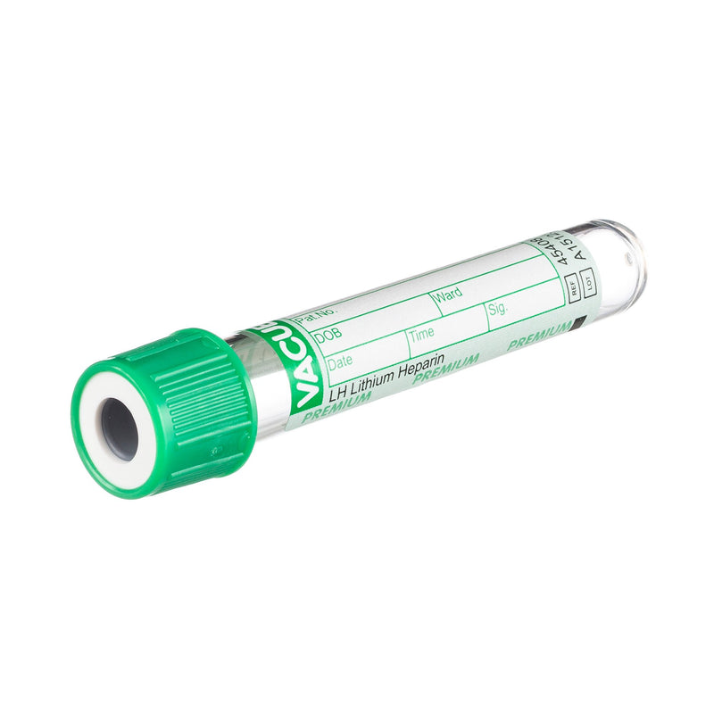 Vacuette® Venous Blood Collection Tube, 1 Ml, 13 X 75 Mm, Sold As 50/Box Greiner 454081