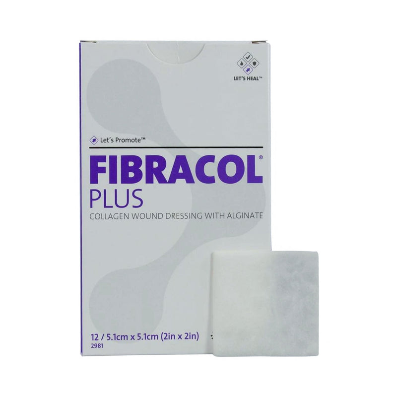 Systagenix Fibracol™ Plus Collagen/Alginate Dressing, 2 X 2 Inch, Sold As 72/Case 3M 2981