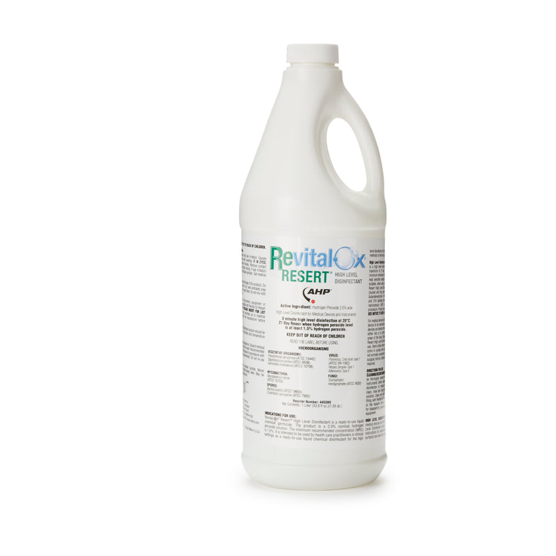Revital-Ox® Resert® Hydrogen Peroxide High Level Disinfectant, 1 Liter Bottle, Sold As 6/Case Steris 4455N9