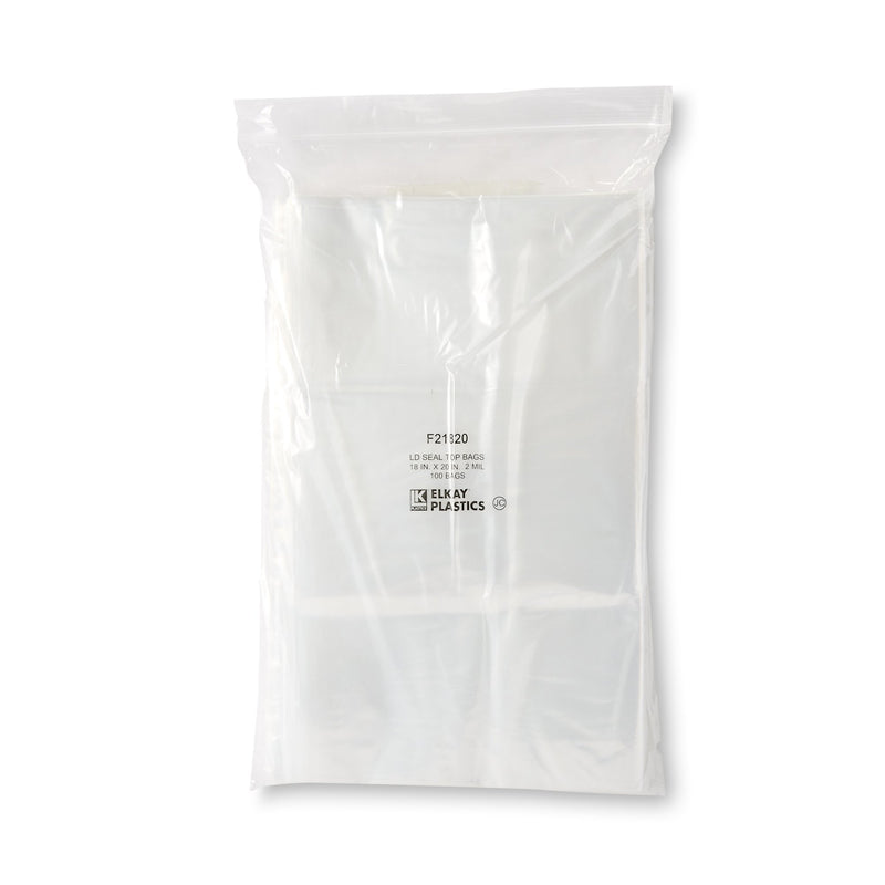 Elkay® Clear Line Seal Top Reclosable Bag, Sold As 100/Pack Elkay F21820