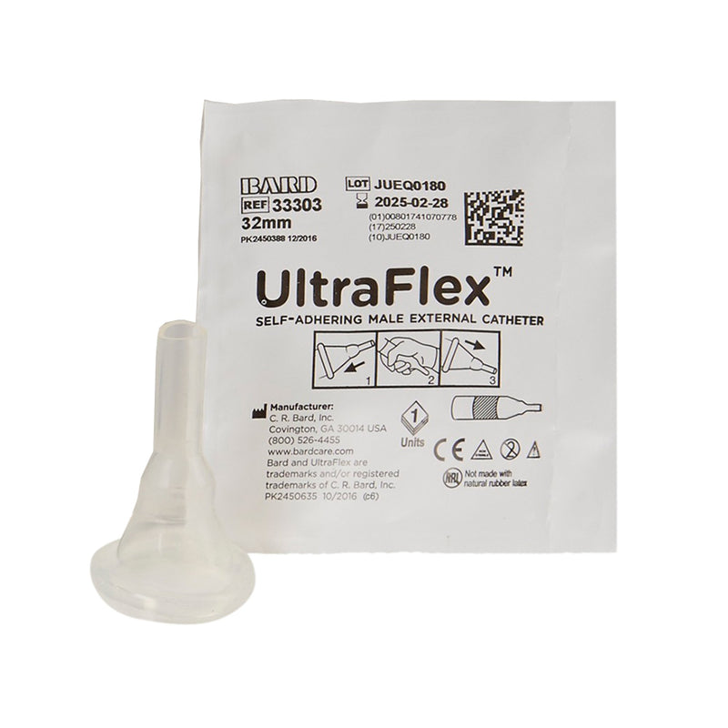 Bard Ultraflex® Male External Catheter, Intermediate, Sold As 30/Box Bard 33303