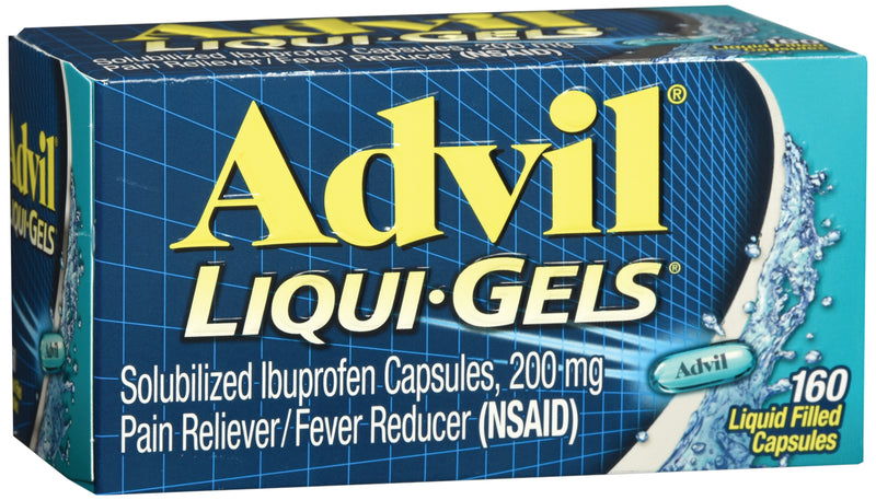 Advil® Liqui-Gels® Ibuprofen Pain Relief, Sold As 1/Bottle Glaxo 00573016989