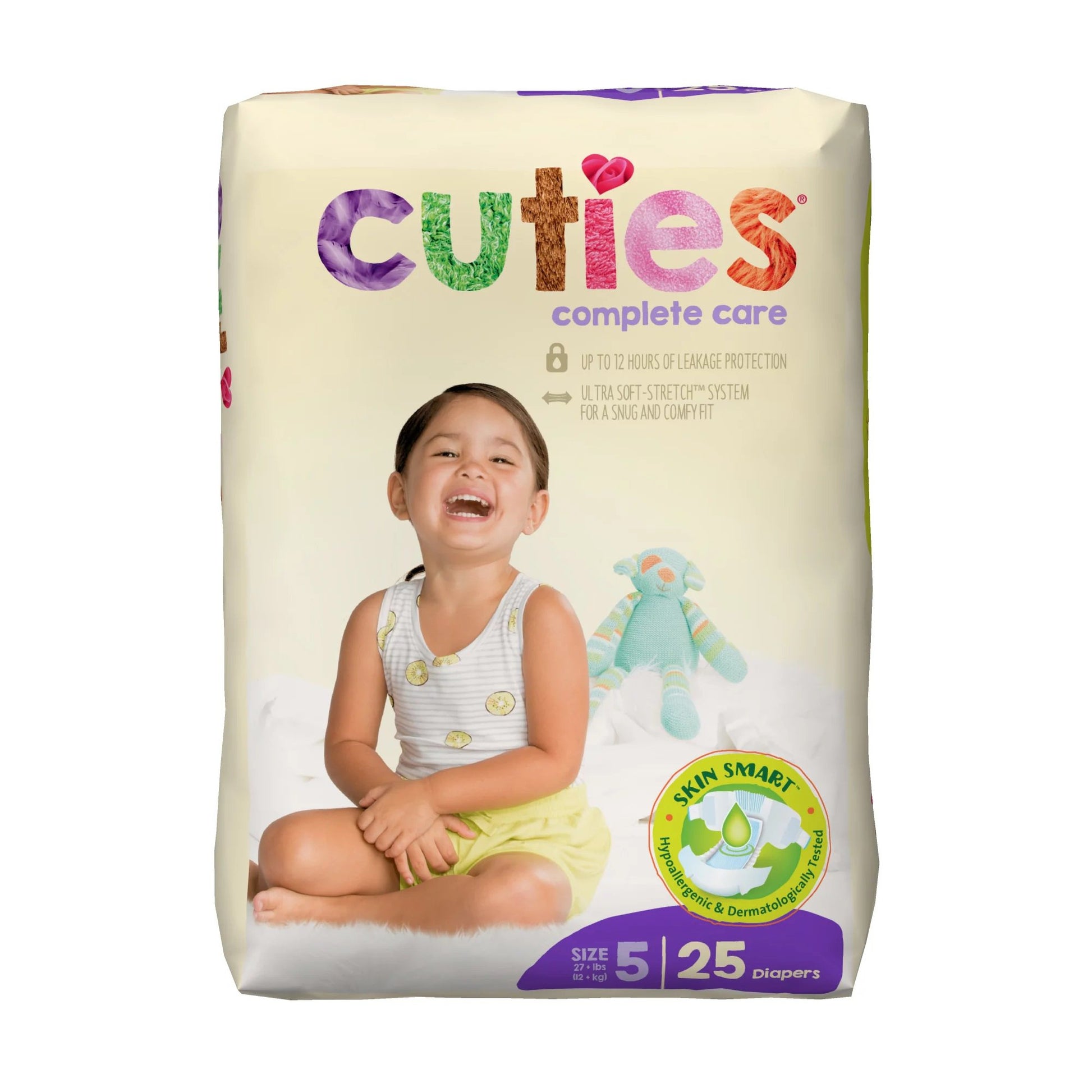 Cuties Complete Care Diapers, Size 5, Sold As 200/Case First Cdb005