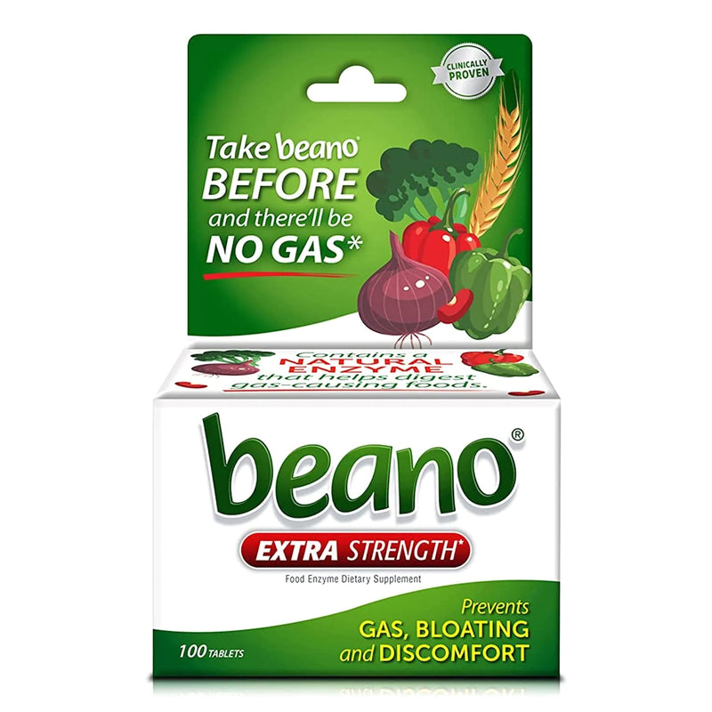 Beano® Extra Strength Food Enzyme Tablets, Sold As 1/Bottle Medtech 04203710300
