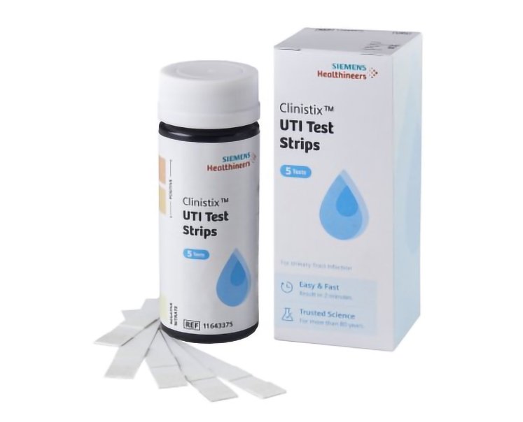 Clinistix™ Urinalysis Test Kit, Urinary Tract Infection Detection, Sold As 24/Case Siemens 11694838