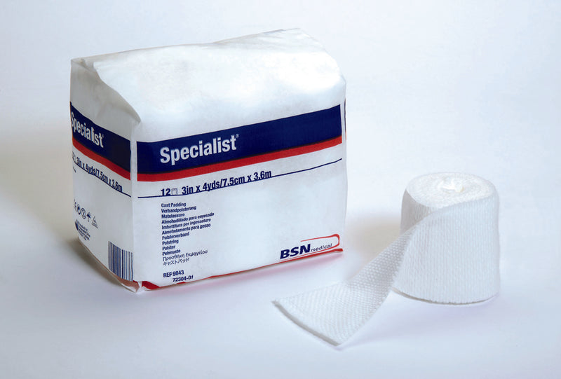 Specialist® White Cotton / Rayon Undercast Cast Padding, 6 Inch X 4 Yard, Sold As 6/Bag Bsn 9046