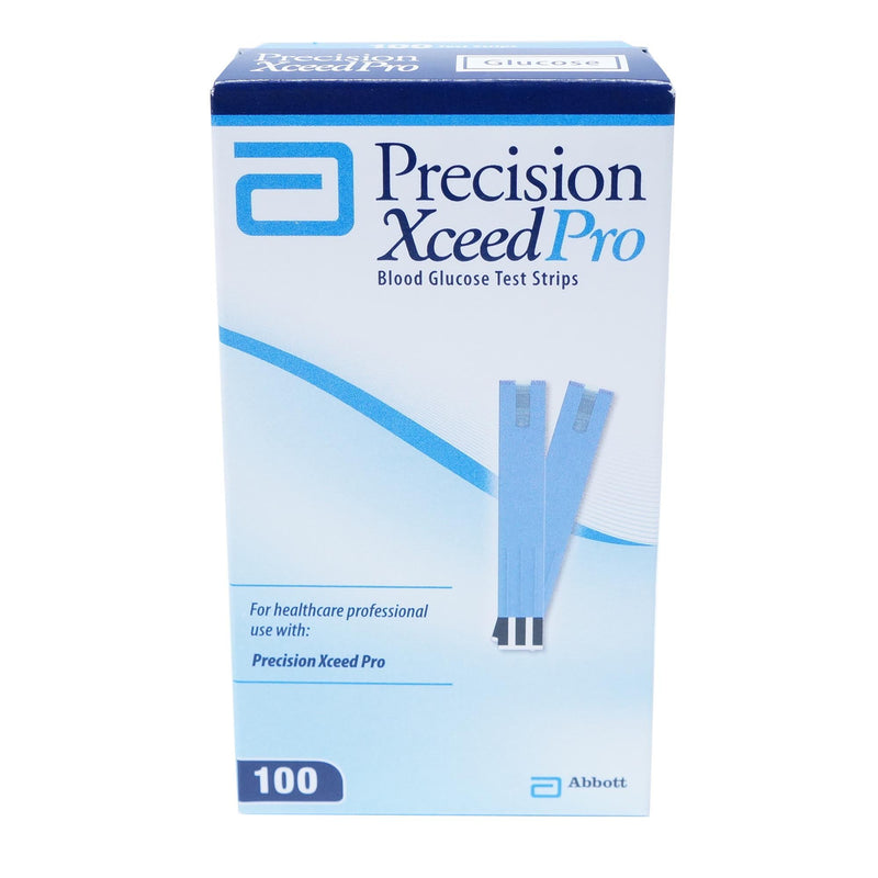 Precision Xceed Pro™ Blood Glucose Test Strip, Sold As 100/Box Abbott 7093201