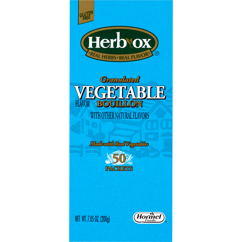 Herb-Ox® Vegetable Bouillon Instant Broth, Sold As 50/Box Hormel 35562
