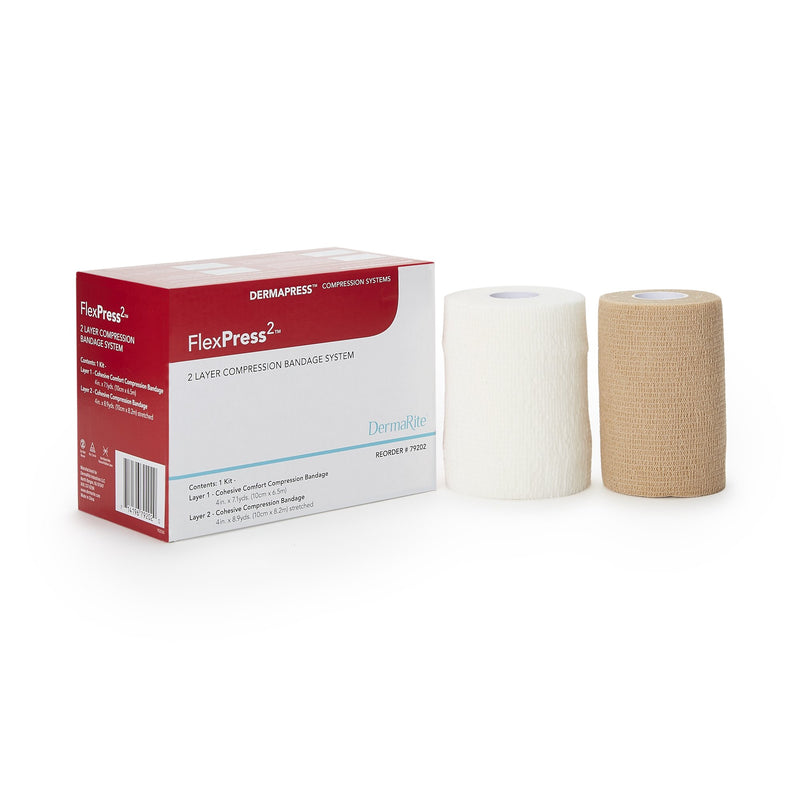 Flexpress2™ 2-Layer Compression Bandage System, Sold As 1/Each Dermarite 79202