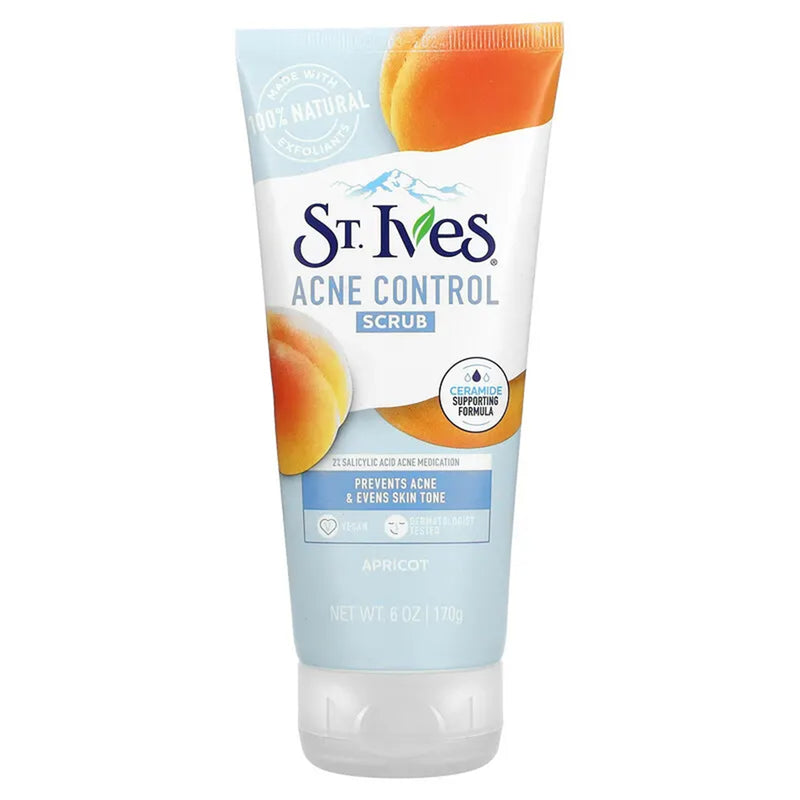 St Ives, Scrub Acne Control Apricot 6Oz, Sold As 1/Each Dot 07704310450