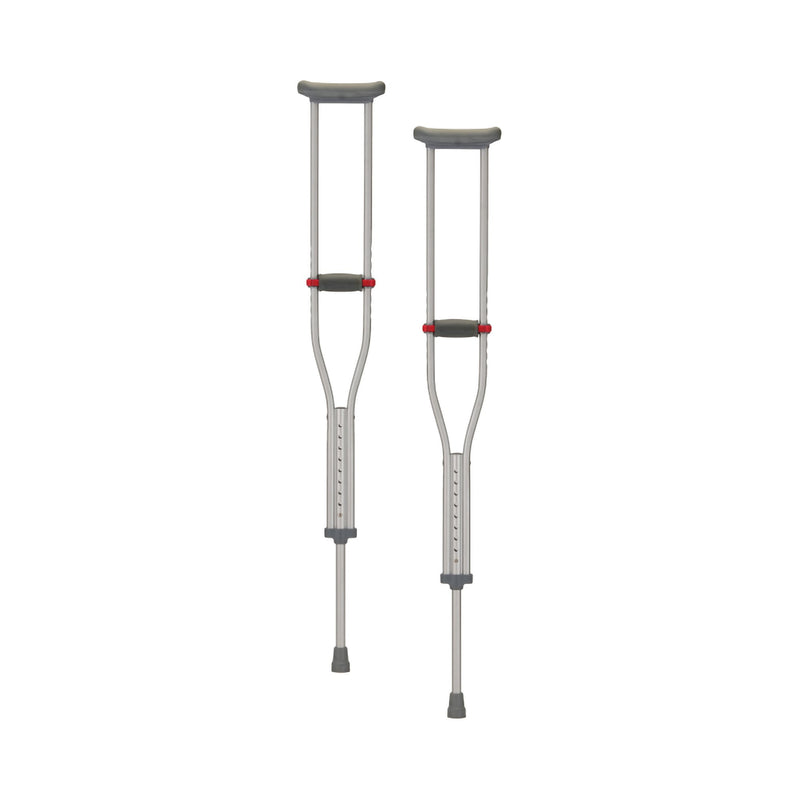 Quick Adjust Underarm Crutches For Users 5'2" To 5'10", Sold As 1/Each Nova 7301
