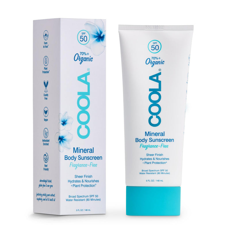 Sunscreen Coola® Mineral Body Spf 50 Lotion 5 Oz. Tube, Sold As 24/Case Coola Cl10195