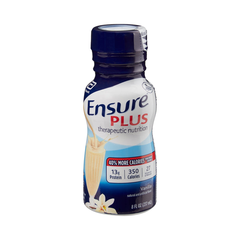 Ensure® Plus Therapeutic Nutrition, Vanilla, 8-Ounce Bottle, Sold As 24/Case Abbott 58303