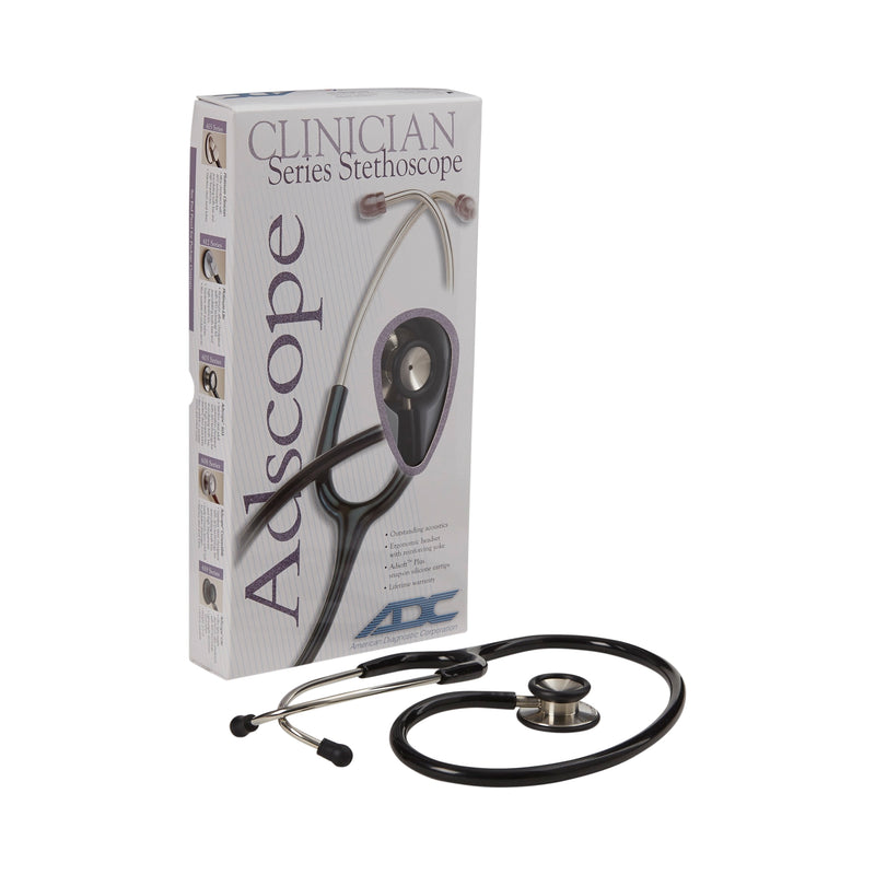 Adscope™ 603 Classic Stethoscope, Sold As 1/Each American 603Bk
