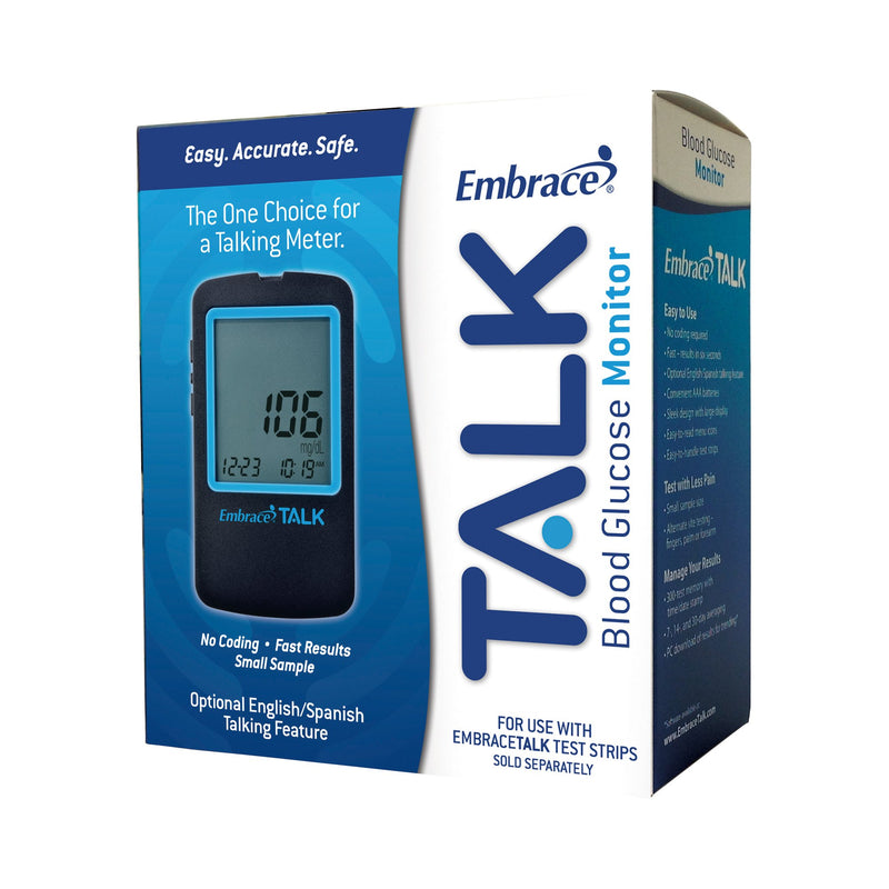 Omnis Health Embrace No Code Talking Meter, Sold As 1/Each Omnis Apx03Ab0300