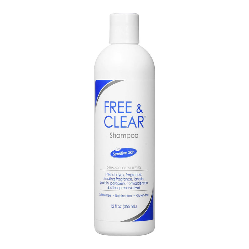 Shampoo, Free & Clear 12Oz (1/Ea), Sold As 1/Each Pharmaceutical 45334020012