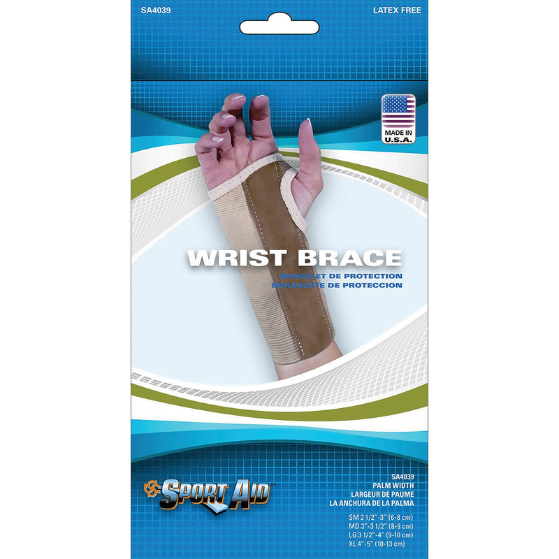 Sport-Aid™ Left Wrist Brace, Small, Sold As 1/Each Scott Sa4039 Bei Sml