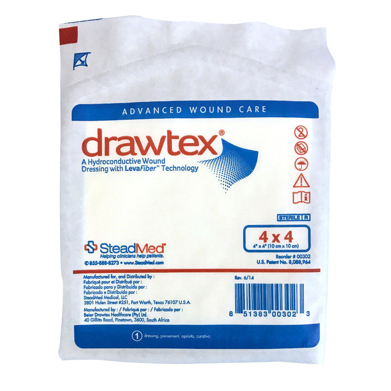Drawtex® Non-Adherent Dressing, 4 X 4 Inch, Sold As 1/Each Urgo 00302