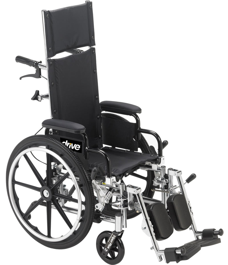 Drive™ Viper Plus Pediatric Reclining Wheelchair, 14-Inch Seat Width, Sold As 1/Case Drive Pl414Rbdda