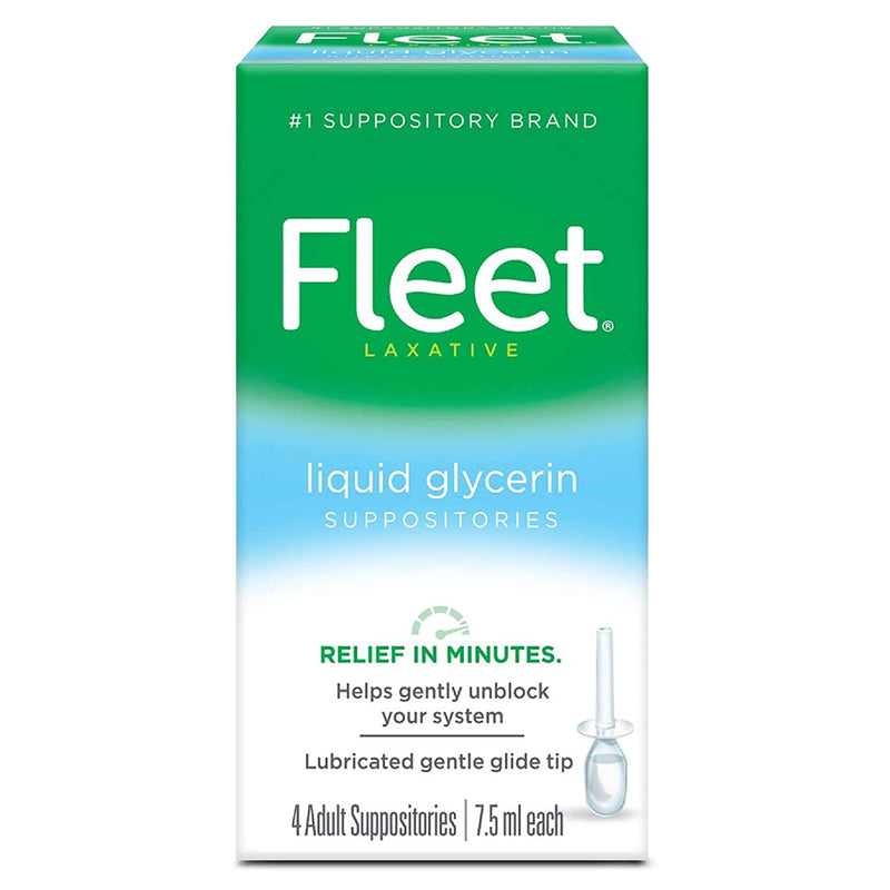 Fleet® Glycerin Laxative, Sold As 4/Box C.B. 00132018582