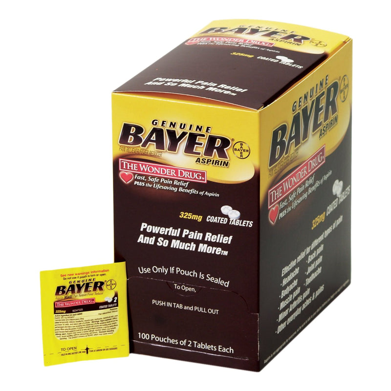 Bayer® Aspirin Pain Relief, Sold As 200/Box Medique 45647