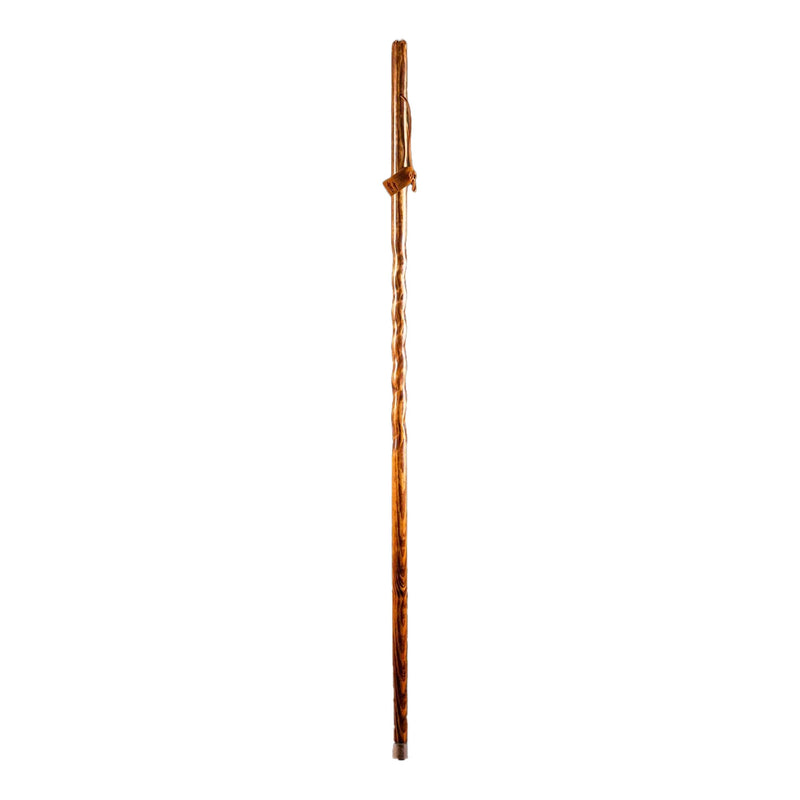Brazos™ Twisted Pine Handcrafted Walking Stick, 55-Inch, Sold As 1/Each Mabis 602-3000-1438