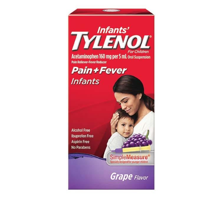 Tylenol® Children'S Pain + Fever Dissolve Packs Wild Berry Flavor, Sold As 1/Each J 50580055504