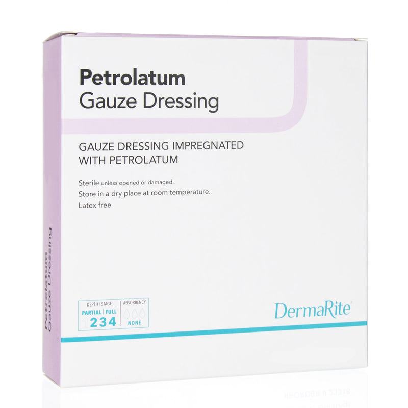 Dermarite® Petrolatum Impregnated Dressing, 3 X 9 Inch, Sold As 1/Each Dermarite 23390