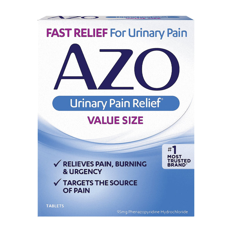 Azo® Phenazopyridine Urinary Pain Relief, Sold As 30/Box I 87651030152